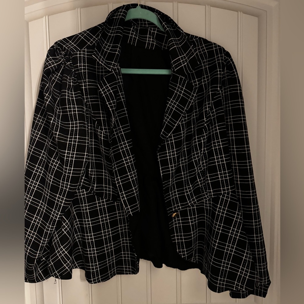 Peplum blazer. Like new condition.